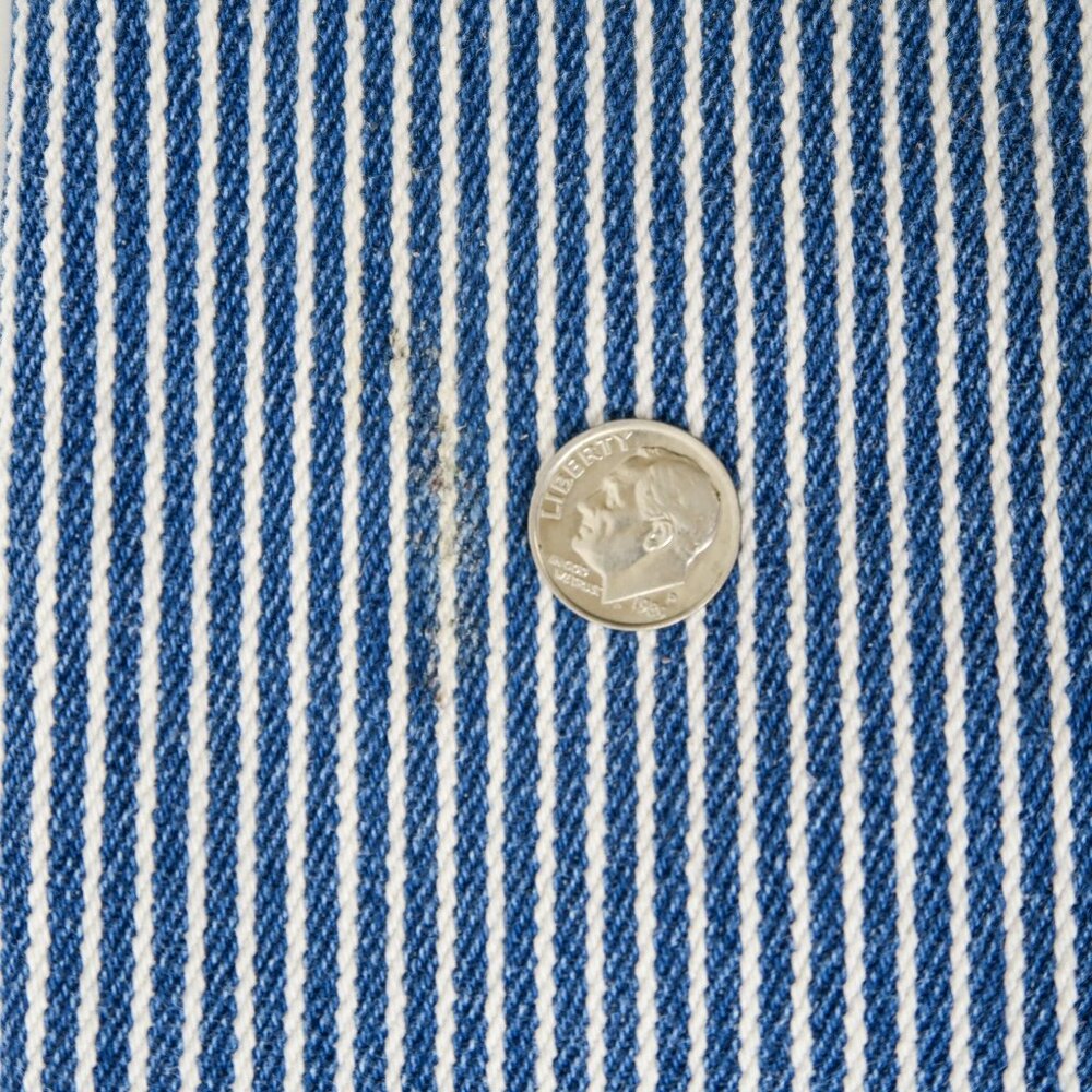 Vintage 90s Round House Denim Engineer Striped Overalls - Picture 13 of 13